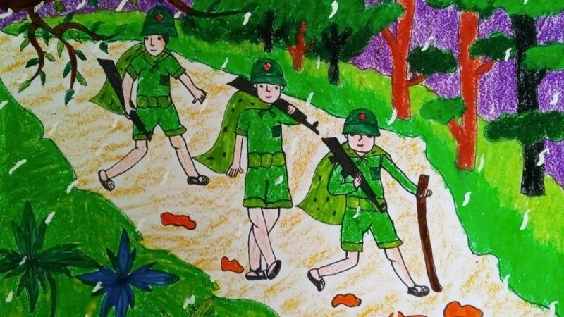 Ý nghĩa của câu đố về chú bộ đội giáo dục lòng yêu nước