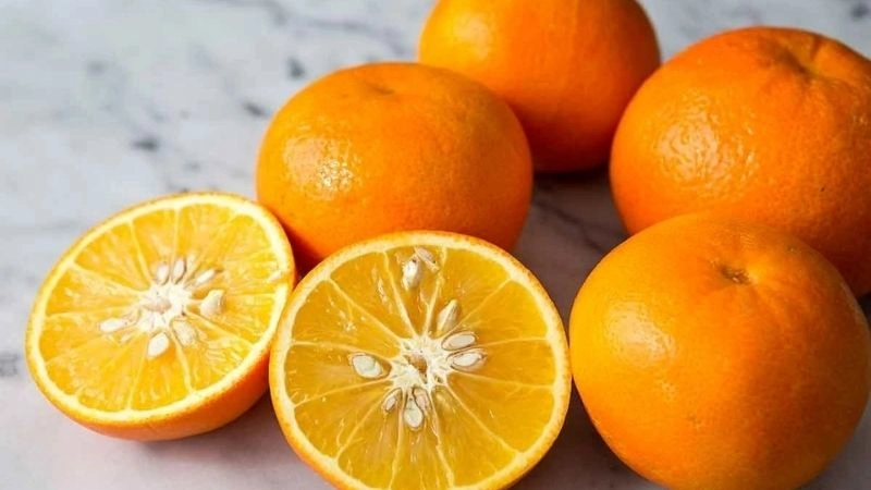Câu đố về quả cam giúp bé học về các loại quả