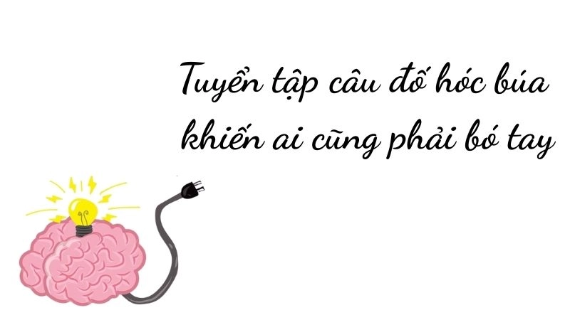 Tuyển tập câu đố hóc búa khiến ai cũng phải bó tay suy nghĩ