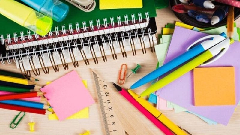 Câu đố về đồ dùng học tập ở mức độ trung bình