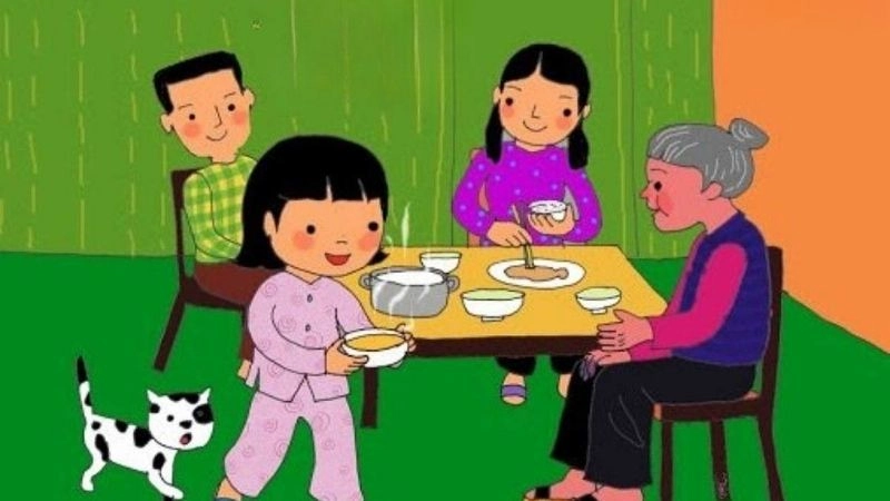 Câu đố về cái bát khiến bé bật cười suy nghĩ