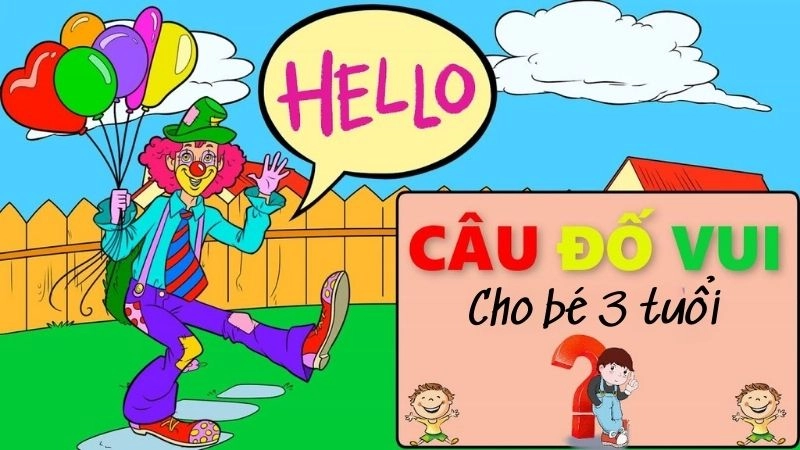 Câu đố cho bé 3 tuổi mẹ nên biết để giúp bé thông minh hơn