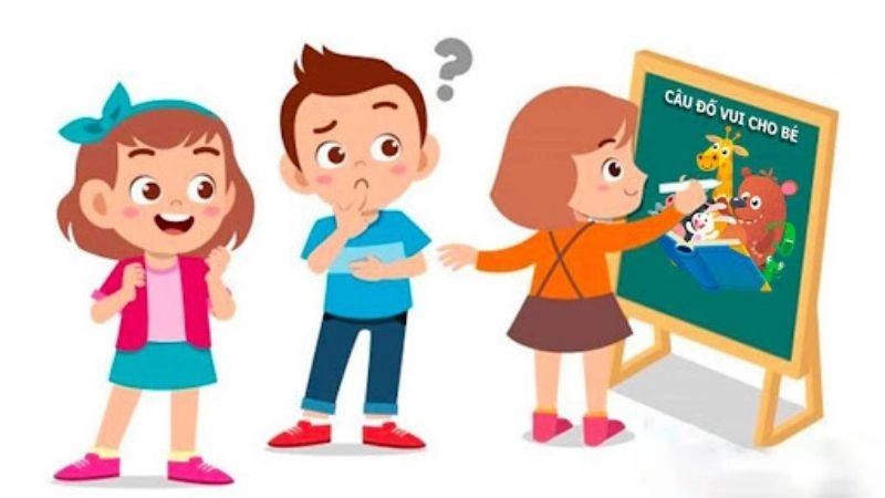 Câu đố cho bé 3 tuổi đơn giản dễ hiểu