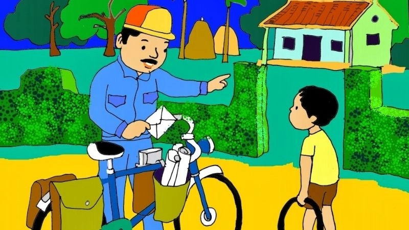 Câu đố về bác đưa thư mang yêu thương đến gần