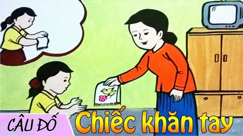 Những câu đố vui về khăn tay rèn tư duy ngôn ngữ cho bé