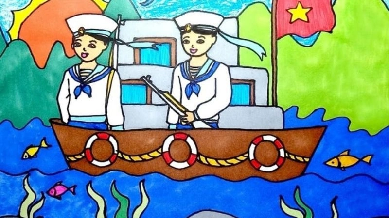Câu đố về chú bộ đội biên phòng can trường hy sinh