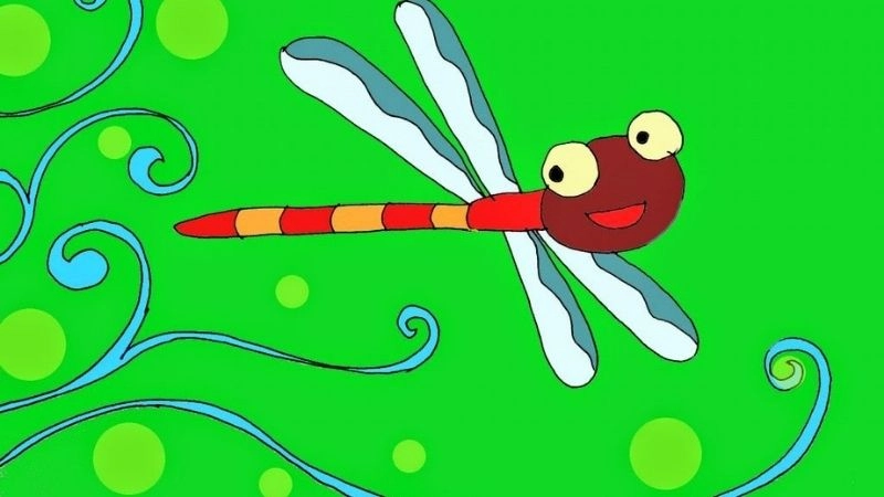 Câu đố về con chuồn chuồn nhanh nhẹn trên cánh đồng
