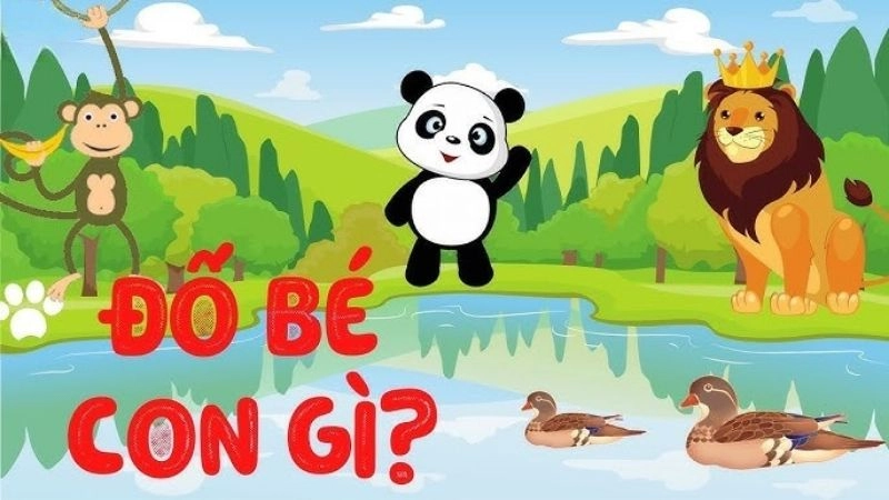 Câu đố về các loài vật kích thích trí tuệ trẻ thơ