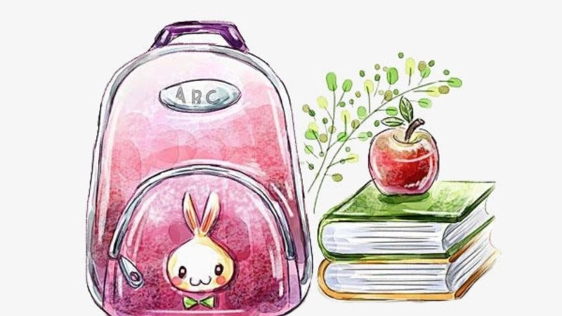 Câu đố về cái cặp sách khơi gợi ký ức tuổi học trò