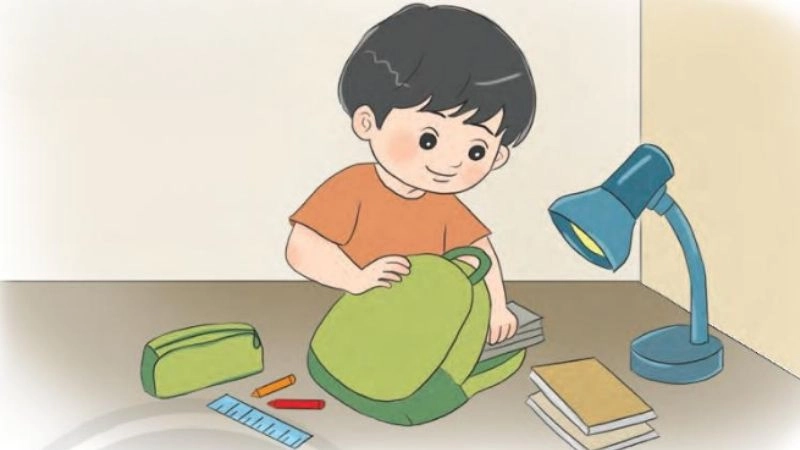 Câu đố về cái cặp sách giúp bé yêu thích đến trường