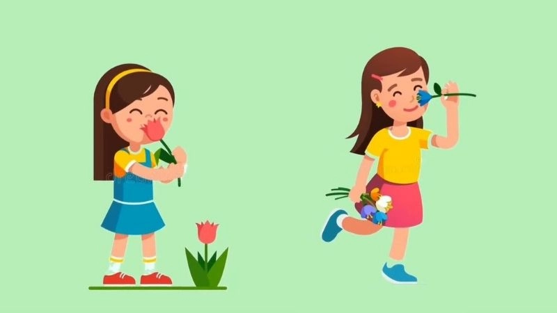 Câu đố về cái mũi giúp trẻ nhận biết cơ thể người