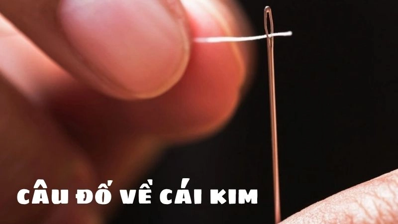Câu đố về cái kim cho bé rèn tư duy và học cách quan sát