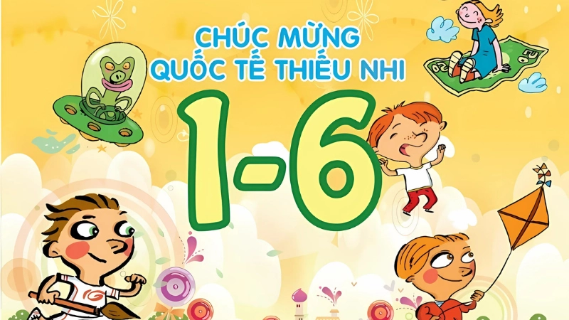 Ngày 1/6 là dịp tặng quà, thể hiện yêu thương với trẻ em