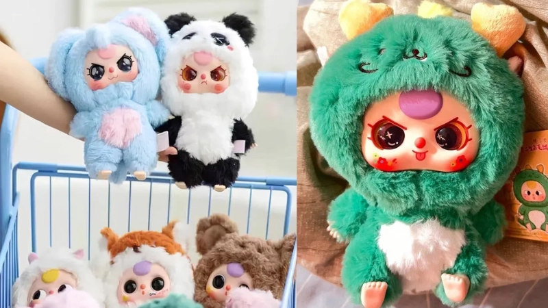 Baby Three áp dụng blind box, tạo cảm giác tò mò và sưu tầm thú vị