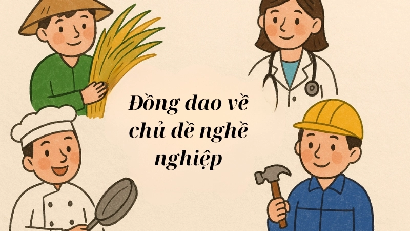 Tuyển chọn bài đồng dao về chủ đề nghề nghiệp cho bé