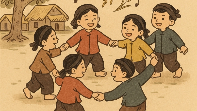 Tổng hợp các bài đồng dao trong trò chơi dân gian cho bé