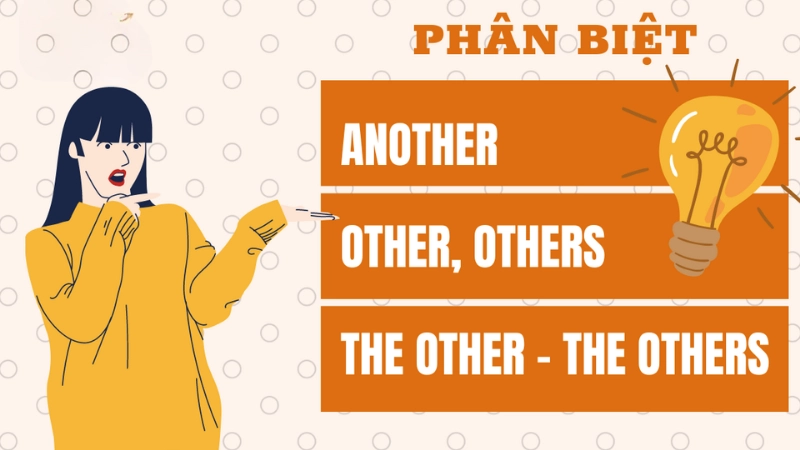 Cách phân biệt other, others, another dễ hiểu cho người mới