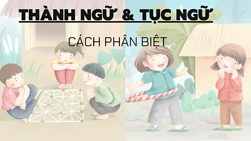 Cách phân biệt thành ngữ và tục ngữ ai đọc cũng hiểu Cách phân biệt thành ngữ và tục ngữ ai đọc cũng hiểu