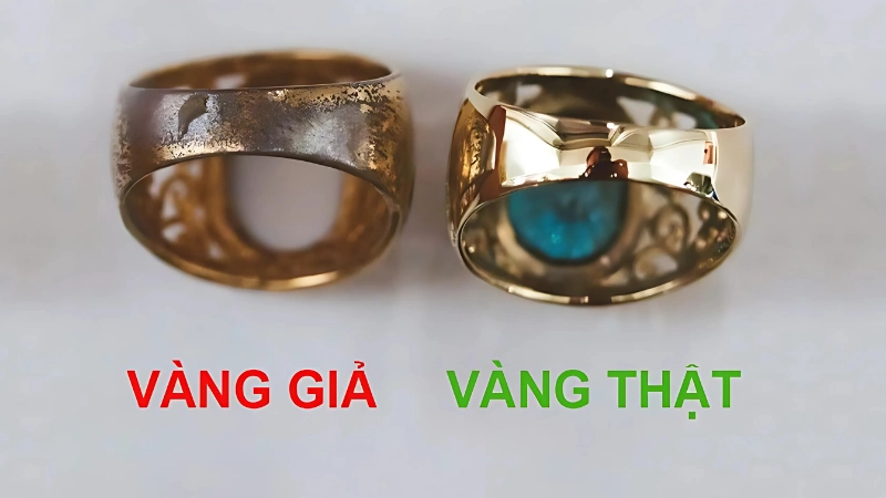 Cách kiểm tra vàng thật tại nhà bằng phương pháp đơn giản
