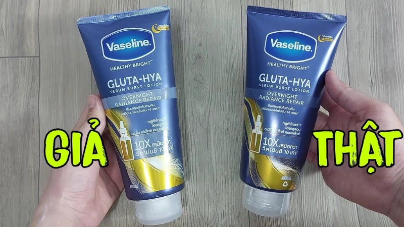 Cách phân biệt Vaseline thật giả chính xác trong 5 phút