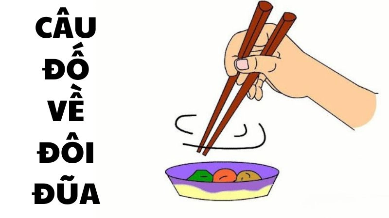 Tuyển tập câu đố về đôi đũa cực dí dỏm và thông minh