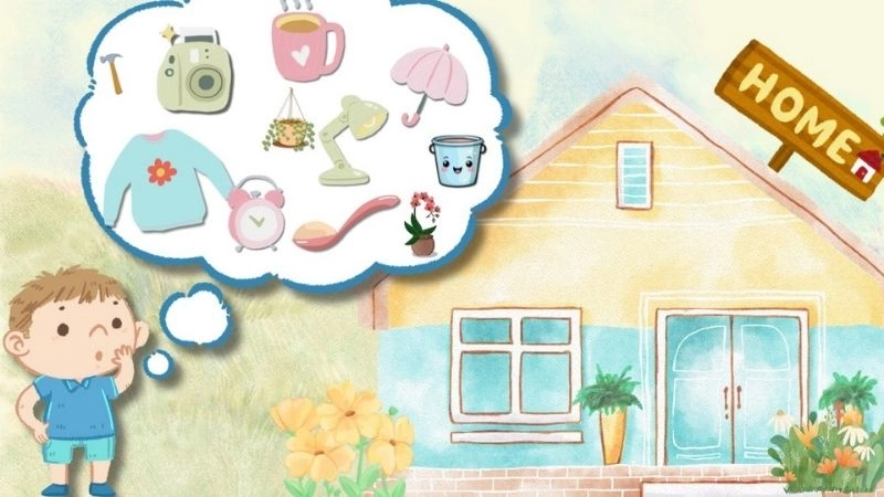 Câu đố về đồ vật trong nhà khiến ai cũng tò mò
