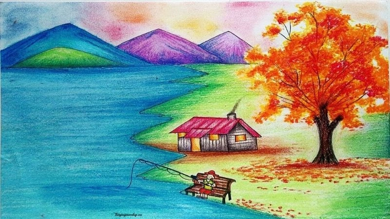 Câu đố về mùa Thu thơ mộng lá vàng rơi nhẹ