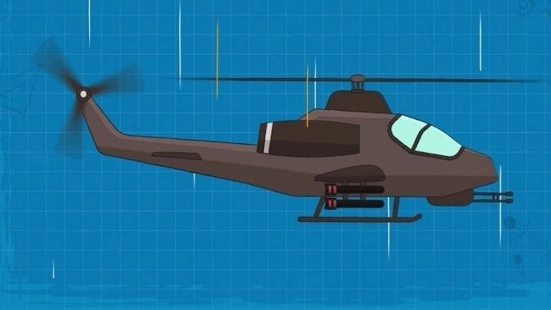 Câu đố về máy bay trực thăng gây tò mò bé