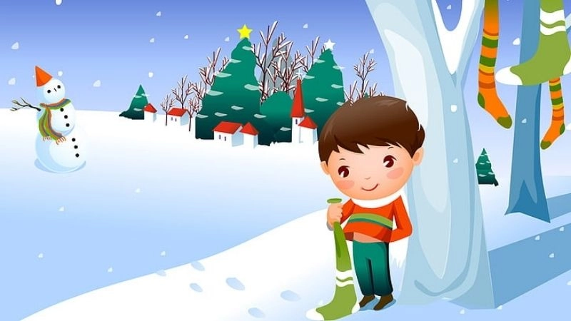 Mùa đông hiện lên sống động trong từng câu đố vui