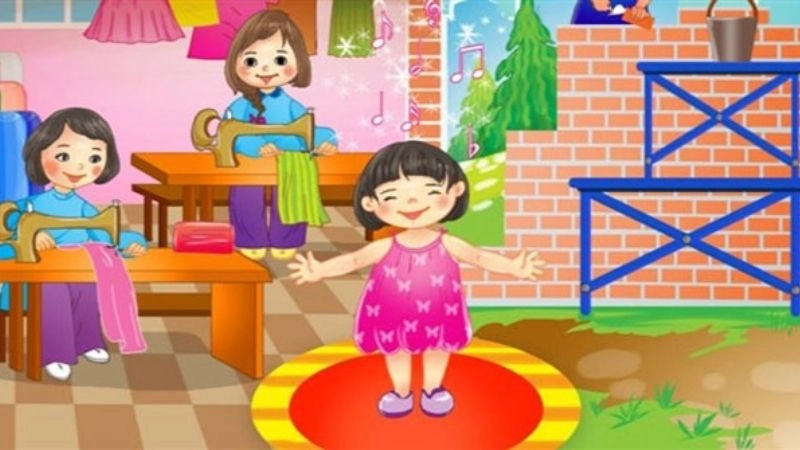 Nghề thợ may tái hiện sống động trong câu đố vui