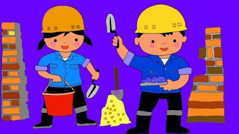 Câu đố về nghề xây dựng mang đậm hơi thở lao động