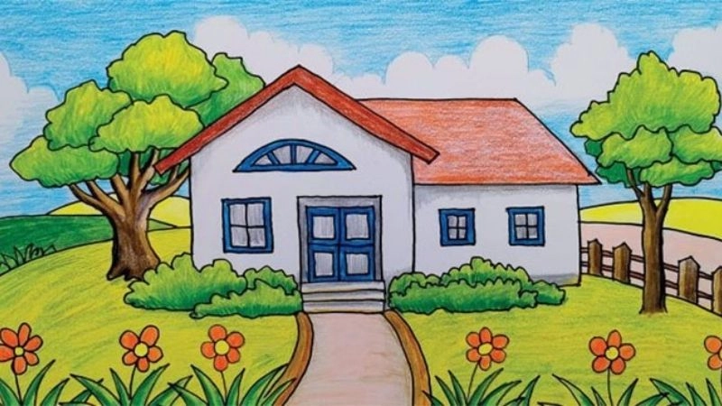 Câu đố về ngôi nhà thân quen gợi nhớ tuổi thơ