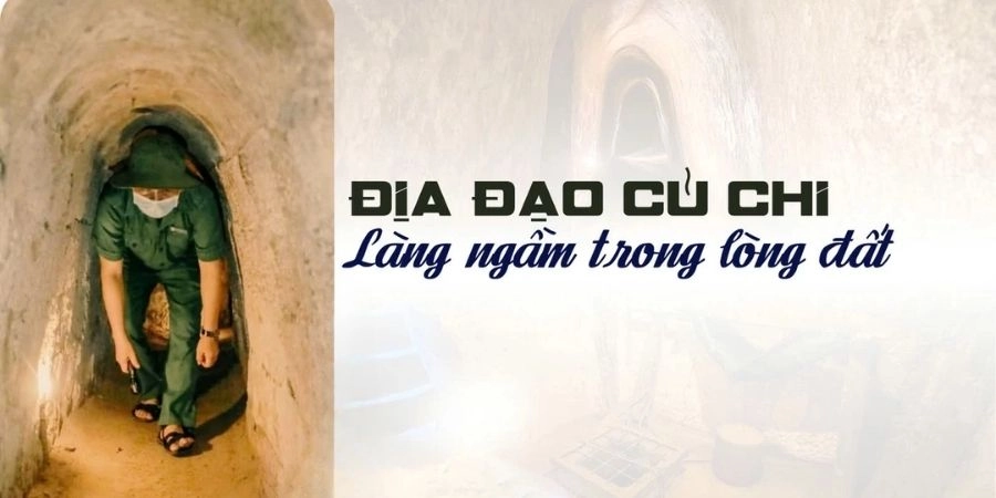 Làng ngầm trong lòng đất Củ Chi