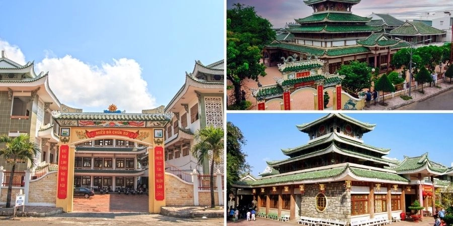 Di tích lịch sử Miếu Bà Chúa Xứ thu hút khách thập phương