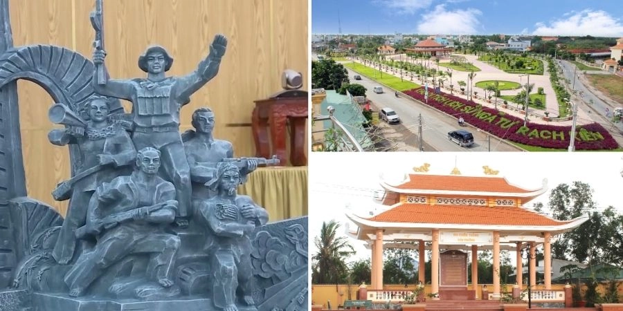 Những dấu ấn tại di tích lịch sử ngã tư Rạch Kiến