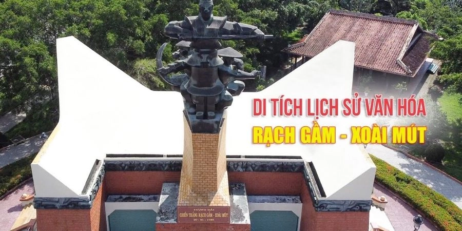 Vẻ đẹp di tích lịch sử Rạch Gầm Xoài Mút ở Tiền Giang