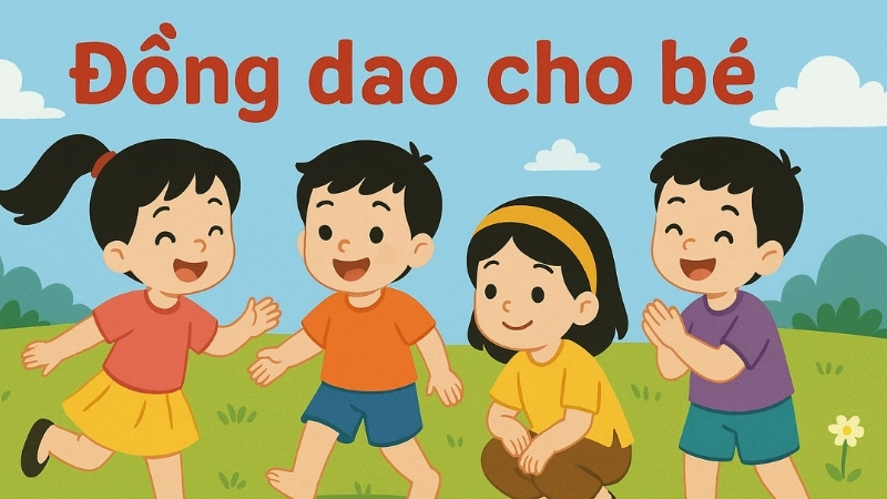 Tuyển chọn những bài đồng dao cho bé hay và dễ thuộc nhất