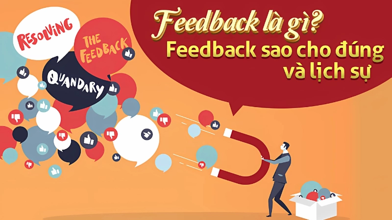 Feedback là gì? Bí quyết tiếp nhận và phản hồi đúng cách