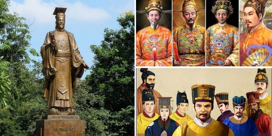 Hình ảnh tái hiện lịch sử các triều vua Việt Nam rõ nét