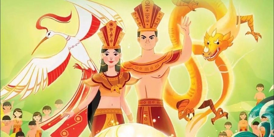 Truyền thuyết Lạc Long Quân và Âu Cơ