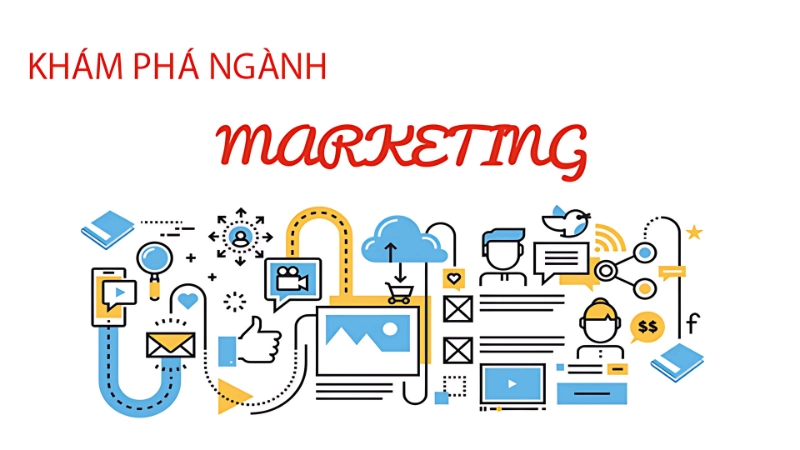 Cấu trúc ngành Marketing: Các lĩnh vực chính