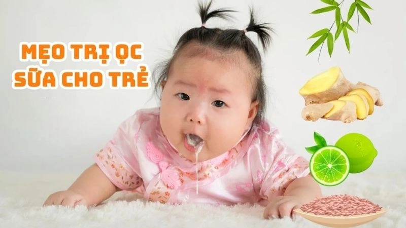 Chia sẻ mẹo dân gian chữa ọc sữa được nhiều mẹ tin dùng