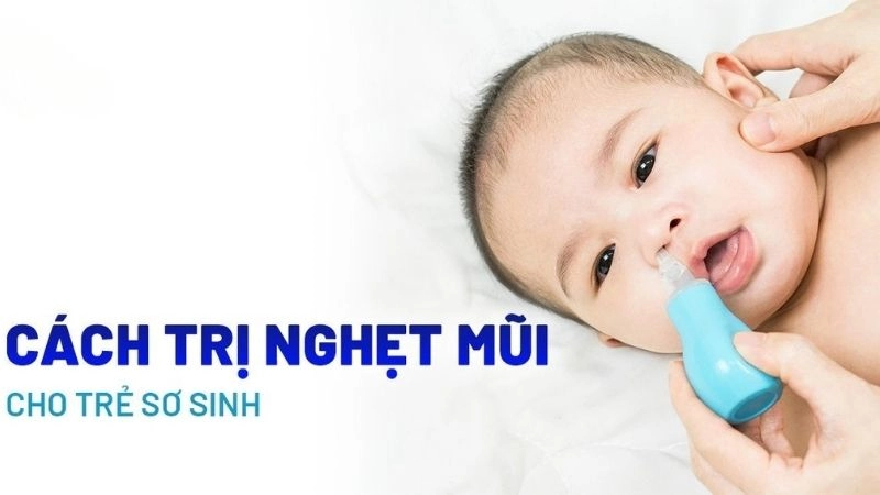 Mẹo dân gian chữa sổ mũi cho trẻ sơ sinh không dùng thuốc