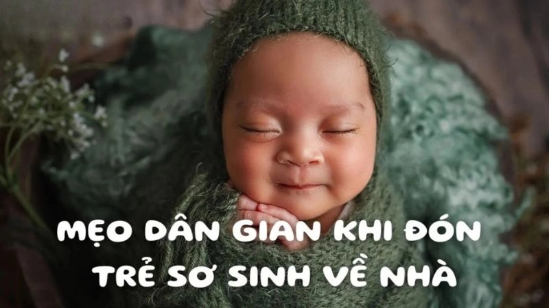 Mẹo đón trẻ sơ sinh về nhà tránh những sai lầm phổ biến