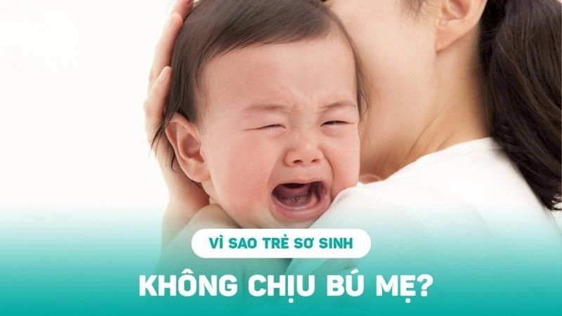 8. Tìm hiểu nguyên nhân khiến trẻ không bú mẹ kéo dài