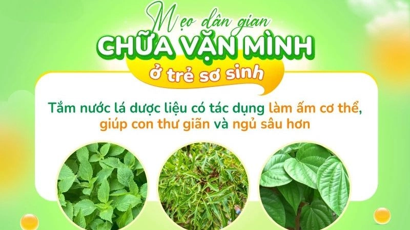 Mẹo dân gian giúp trẻ hết vặn mình nhanh chóng dễ áp dụng