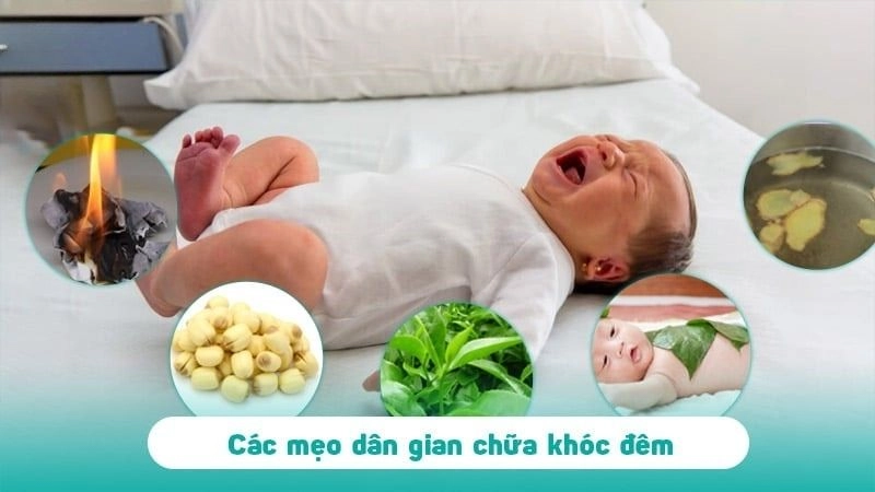 Chia sẻ mẹo dân gian giúp trẻ hết khóc đêm chỉ sau vài ngày