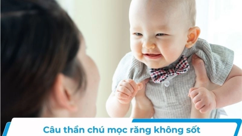 Mẹo dân gian chữa sốt mọc răng an toàn cho bé