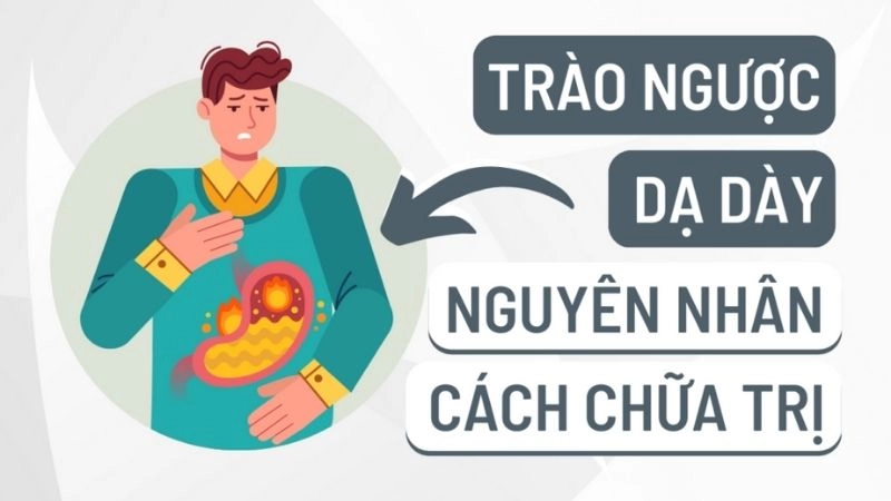 Nguyên nhân dẫn đến chứng trào ngược khó chịu