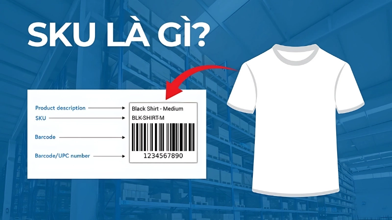 Mã SKU là gì và khác gì với mã vạch (Barcode)?
